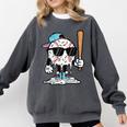 Baseball Ice Cream Drip Sports Boys Kids Youth Men Comfort Colors Sweatshirt Pepper Baseball Ice Cream Drip Sports Boys Kids Youth Men Comfort Colors Sweatshirt Pepper