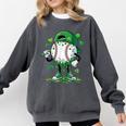 Baseball Icecream Apparel Youth Boy St Patrick's Day Comfort Colors Sweatshirt Pepper