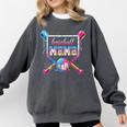 Baseball Mama Ice Cream Drip For Men Women Boy Kids Comfort Colors Sweatshirt Pepper