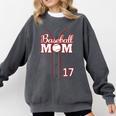 Baseball Mom 17 Number 17 Jersey Team Numbered Jersey Comfort Colors Sweatshirt Pepper Baseball Mom 17 Number 17 Jersey Team Numbered Jersey Comfort Colors Sweatshirt Pepper