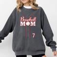 Baseball Mom 7 Number 7 Jersey Team Numbered Jersey Comfort Colors Sweatshirt Pepper Baseball Mom 7 Number 7 Jersey Team Numbered Jersey Comfort Colors Sweatshirt Pepper