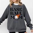 Baseball Mom Game Day Game Day Comfort Colors Sweatshirt Pepper
