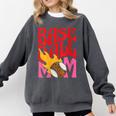 Baseball Mom Game Day Trendy Pink Leopard Mama Comfort Colors Sweatshirt Pepper Baseball Mom Game Day Trendy Pink Leopard Mama Comfort Colors Sweatshirt Pepper