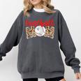 Baseball Mom Leopard Print Cute Mother's Day Sport Lover Comfort Colors Sweatshirt Pepper Baseball Mom Leopard Print Cute Mother's Day Sport Lover Comfort Colors Sweatshirt Pepper