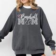 Baseball Mom Leopard Game Day Comfort Colors Sweatshirt Pepper Baseball Mom Leopard Game Day Comfort Colors Sweatshirt Pepper