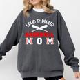 Baseball Mom Loud Proud Quote Game Day Sports Mama Saying Comfort Colors Sweatshirt Pepper
