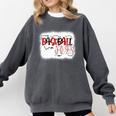 Baseball Mom Mommy Baseball Player Premium Comfort Colors Sweatshirt Pepper