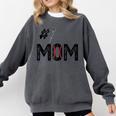Baseball Mom Number One 1 Mother Baseball Lover Mother's Day Comfort Colors Sweatshirt Pepper Baseball Mom Number One 1 Mother Baseball Lover Mother's Day Comfort Colors Sweatshirt Pepper