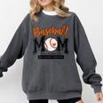 Baseball Mom Orange Varsity Baseball Mama Cute Mother's Day Comfort Colors Sweatshirt Pepper Baseball Mom Orange Varsity Baseball Mama Cute Mother's Day Comfort Colors Sweatshirt Pepper