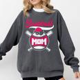 Baseball Mom Raglan Baseball Tee Comfort Colors Sweatshirt Pepper