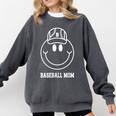 Baseball Mom Smile Face Shirt Varsity Cute Happy Face Women Comfort Colors Sweatshirt Pepper Baseball Mom Smile Face Shirt Varsity Cute Happy Face Women Comfort Colors Sweatshirt Pepper