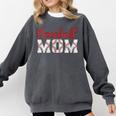 Baseball Mom Sporty Humor Comfort Colors Sweatshirt Pepper