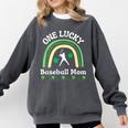 Baseball Mom St Patrick's Day Irish Shamrock Sports Comfort Colors Sweatshirt Pepper Baseball Mom St Patrick's Day Irish Shamrock Sports Comfort Colors Sweatshirt Pepper