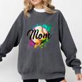 Baseball Mom USA American Baseball Graphic Comfort Colors Sweatshirt Pepper Baseball Mom USA American Baseball Graphic Comfort Colors Sweatshirt Pepper