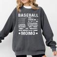 Baseball Momo Mom USA Flag 4th Of July Comfort Colors Sweatshirt Pepper Baseball Momo Mom USA Flag 4th Of July Comfort Colors Sweatshirt Pepper