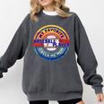Baseball Moms My Favorite Baseball Player Call Me Moms Premium Comfort Colors Sweatshirt Pepper