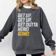 Baseball Player Get Up Get Outta Here Gone Home Run Comfort Colors Sweatshirt Pepper Baseball Player Get Up Get Outta Here Gone Home Run Comfort Colors Sweatshirt Pepper