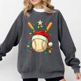 Baseball Santa Christmas Ball Baseball Lover Player Boys Comfort Colors Sweatshirt Pepper Baseball Santa Christmas Ball Baseball Lover Player Boys Comfort Colors Sweatshirt Pepper