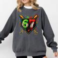 Baseball Six Seven 67 Meme Ice Cream Drip Xmas Women Men Comfort Colors Sweatshirt Pepper