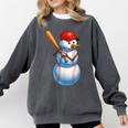 Baseball Snowman Merry Christmas Xmas Pajamas Men Women Kids Comfort Colors Sweatshirt Pepper Baseball Snowman Merry Christmas Xmas Pajamas Men Women Kids Comfort Colors Sweatshirt Pepper