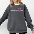 Baseball Softball Baseball Mom Heartbeat Baseball Premium Tri-Blend Comfort Colors Sweatshirt Pepper Baseball Softball Baseball Mom Heartbeat Baseball Premium Tri-Blend Comfort Colors Sweatshirt Pepper