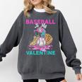 Baseball Is My Valentine Ice Cream Drip Crossed Bats Sport Comfort Colors Sweatshirt Pepper Baseball Is My Valentine Ice Cream Drip Crossed Bats Sport Comfort Colors Sweatshirt Pepper