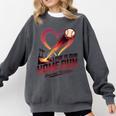 Baseball Valentine Love Is Our Home Run Apparel Comfort Colors Sweatshirt Pepper