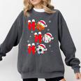 Basketball Baseball Soccer Christmas Ho Ho Ho Santa Xmas Comfort Colors Sweatshirt Pepper Basketball Baseball Soccer Christmas Ho Ho Ho Santa Xmas Comfort Colors Sweatshirt Pepper