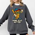 Boys Pizza Theme Baseball Home Hitter Comfort Colors Sweatshirt Pepper Boys Pizza Theme Baseball Home Hitter Comfort Colors Sweatshirt Pepper