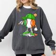 Boys St Patricks Day Kids Baseball Player Ice Cream Drip Comfort Colors Sweatshirt Pepper Boys St Patricks Day Kids Baseball Player Ice Cream Drip Comfort Colors Sweatshirt Pepper