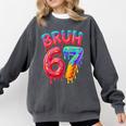 Bruh 67 Baseball Drip Number 67 Player 67th Birthday Comfort Colors Sweatshirt Pepper Bruh 67 Baseball Drip Number 67 Player 67th Birthday Comfort Colors Sweatshirt Pepper