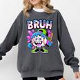 Bruh Baseball Drip Boys Youth Ice Cream Dripping Baseball Comfort Colors Sweatshirt Pepper Bruh Baseball Drip Boys Youth Ice Cream Dripping Baseball Comfort Colors Sweatshirt Pepper