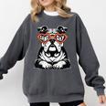 Bulldog Mascot Sports Fan Football Basketball Baseball Comfort Colors Sweatshirt Pepper Bulldog Mascot Sports Fan Football Basketball Baseball Comfort Colors Sweatshirt Pepper