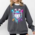 Bunny Baseball Hat With Ice Cream Easter Day Boys Kids Girls Comfort Colors Sweatshirt Pepper Bunny Baseball Hat With Ice Cream Easter Day Boys Kids Girls Comfort Colors Sweatshirt Pepper