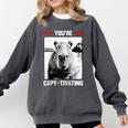 Capybara Love Valentines Day Cute Animal Hearts Raglan Baseball Tee Comfort Colors Sweatshirt Pepper