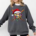 Christmas Baseball Pajama Santa For Men Boys Girls Kids Xmas Comfort Colors Sweatshirt Pepper Christmas Baseball Pajama Santa For Men Boys Girls Kids Xmas Comfort Colors Sweatshirt Pepper