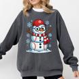 Christmas Baseball Snowman Xmas Pajamas Women Men Boys Comfort Colors Sweatshirt Pepper Christmas Baseball Snowman Xmas Pajamas Women Men Boys Comfort Colors Sweatshirt Pepper