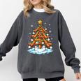Christmas Baseball Tree Lights Xmas Comfort Colors Sweatshirt Pepper Christmas Baseball Tree Lights Xmas Comfort Colors Sweatshirt Pepper