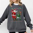 Christmas Santa Baseball Ugly Sweater Comfort Colors Sweatshirt Pepper Christmas Santa Baseball Ugly Sweater Comfort Colors Sweatshirt Pepper