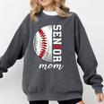 Class Of 2025 Senior 2025 Baseball Mom 2025 Comfort Colors Sweatshirt Pepper Class Of 2025 Senior 2025 Baseball Mom 2025 Comfort Colors Sweatshirt Pepper