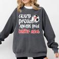 Crazy Proud Soccer Baseball Player Mom Ball Mother Comfort Colors Sweatshirt Pepper Crazy Proud Soccer Baseball Player Mom Ball Mother Comfort Colors Sweatshirt Pepper