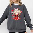 Cupid Baseball Drip Icecream Apparel Youth Boy Valentine Comfort Colors Sweatshirt Pepper Cupid Baseball Drip Icecream Apparel Youth Boy Valentine Comfort Colors Sweatshirt Pepper