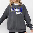 Custom Hustle Tball Tee Ball Womens Baseball Mom Comfort Colors Sweatshirt Pepper