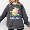 Cute Easter Baseball Ice Cream Boys Girls Kids Comfort Colors Sweatshirt Pepper Cute Easter Baseball Ice Cream Boys Girls Kids Comfort Colors Sweatshirt Pepper