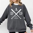 Dad Est 2026 Father Loading New Dad Baseball Pocket Comfort Colors Sweatshirt Pepper Dad Est 2026 Father Loading New Dad Baseball Pocket Comfort Colors Sweatshirt Pepper