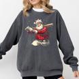 Dominican Santa Christmas Beisbol Baseball Dominicano Comfort Colors Sweatshirt Pepper Dominican Santa Christmas Beisbol Baseball Dominicano Comfort Colors Sweatshirt Pepper