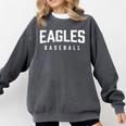 Eagles Baseball Inspired Comfort Colors Sweatshirt Pepper Eagles Baseball Inspired Comfort Colors Sweatshirt Pepper