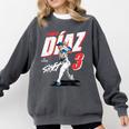 Edwin Diaz Los Angeles D Baseball Players MLBEDD204M Comfort Colors Sweatshirt Pepper Edwin Diaz Los Angeles D Baseball Players MLBEDD204M Comfort Colors Sweatshirt Pepper