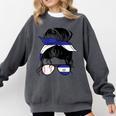 El Salvador Baseball Mom Salvador Baseball Girl Comfort Colors Sweatshirt Pepper El Salvador Baseball Mom Salvador Baseball Girl Comfort Colors Sweatshirt Pepper