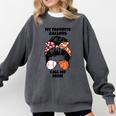 My Favorite Ballers Call Me Mom Basketball Mom Baseball Mom Comfort Colors Sweatshirt Pepper My Favorite Ballers Call Me Mom Basketball Mom Baseball Mom Comfort Colors Sweatshirt Pepper